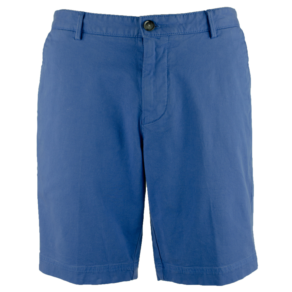 NWT Hugo Boss Men's Slice Stretch 9.5" Inseam Flat Front Shorts MBl 36 $98